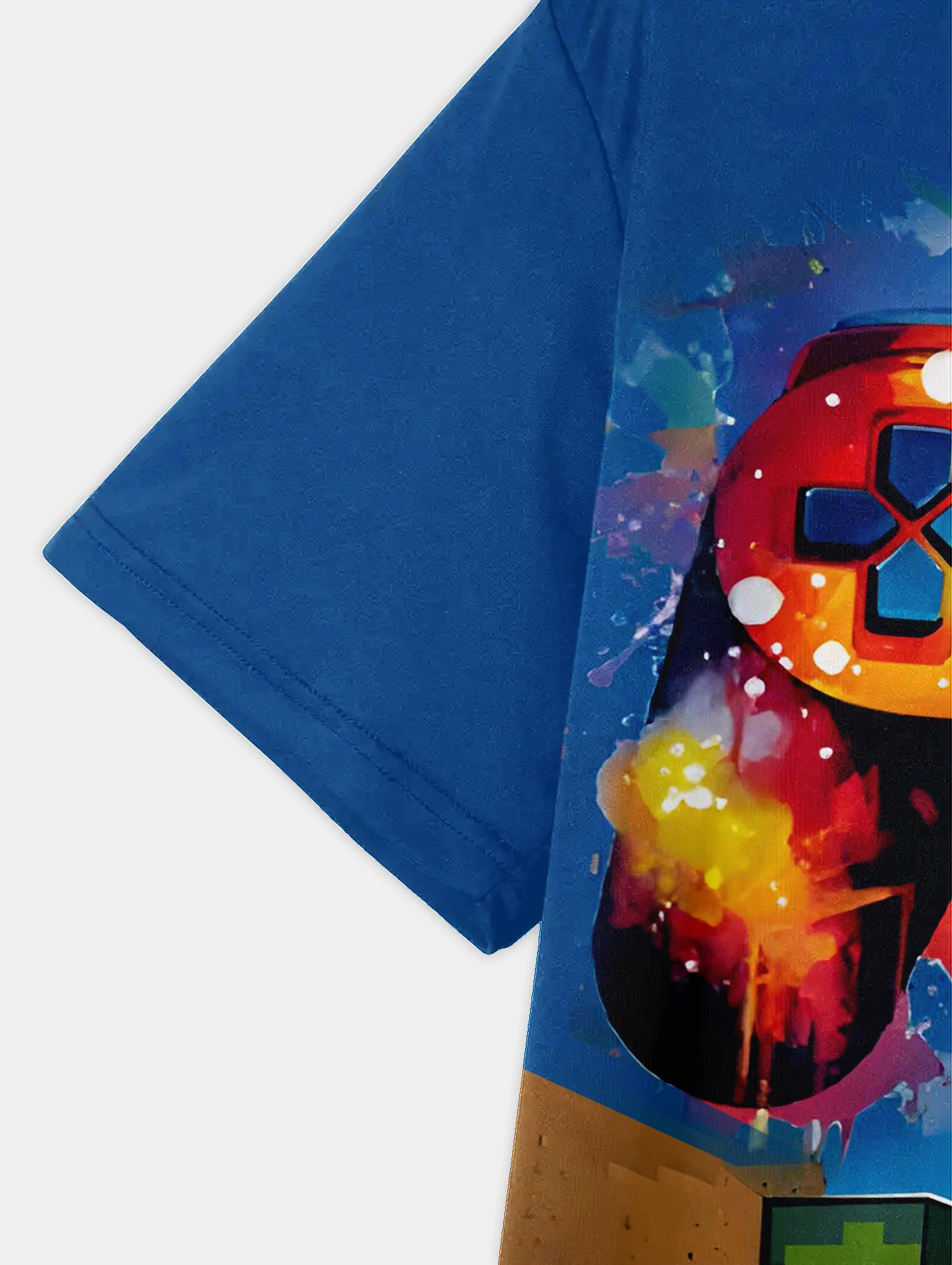 Hot Game Print Children's T-shirts for Children Summer Clothes Clothing for Boys Baby Boy Clothes 8 to 10 Years Male Tops Top 5