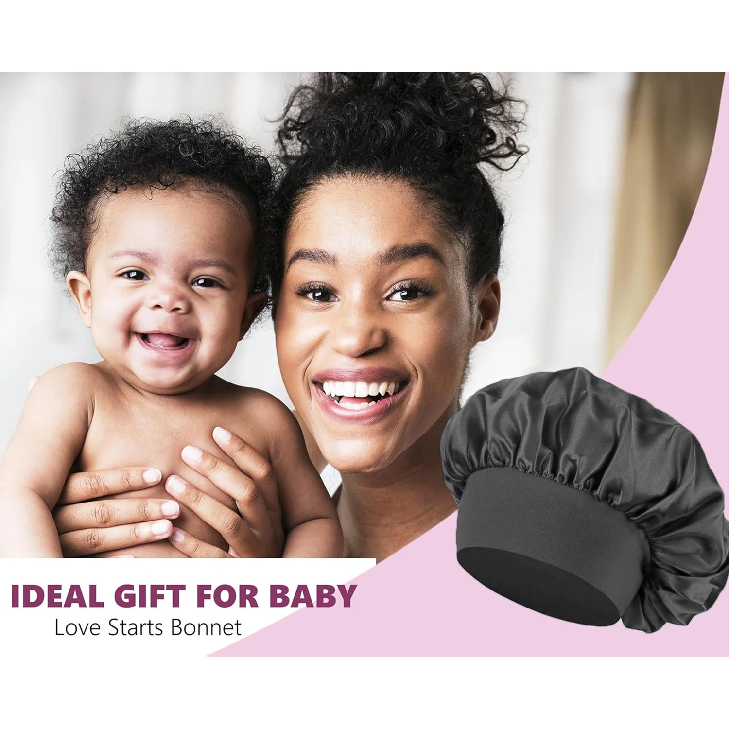 Children's Bonnet For Home Daily Leisure Sleep baby sun hat baby hat set