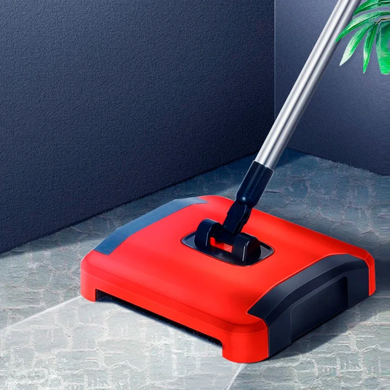 Carpet Floor Sweeper Combination Magic Broom and Dustpan Set Hand Push Cleaner for Floor Rug Dust Scraps Paper Cleaning Machine