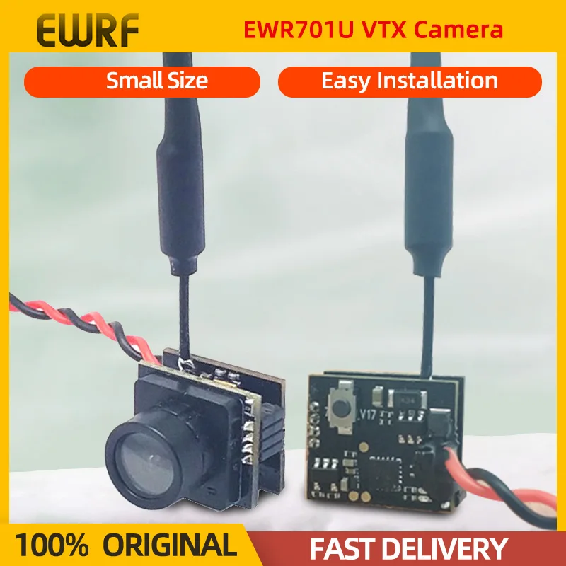 เครื่องส่งสัญญาณ FPV ความละเอียดสูง 600TVL สำหรับโดรน