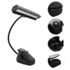 9 LED Lamp Clip on Book Light Black Eye Caring Piano Music Stand Lamp Portable Adjustable Players Studio Practice Light 5