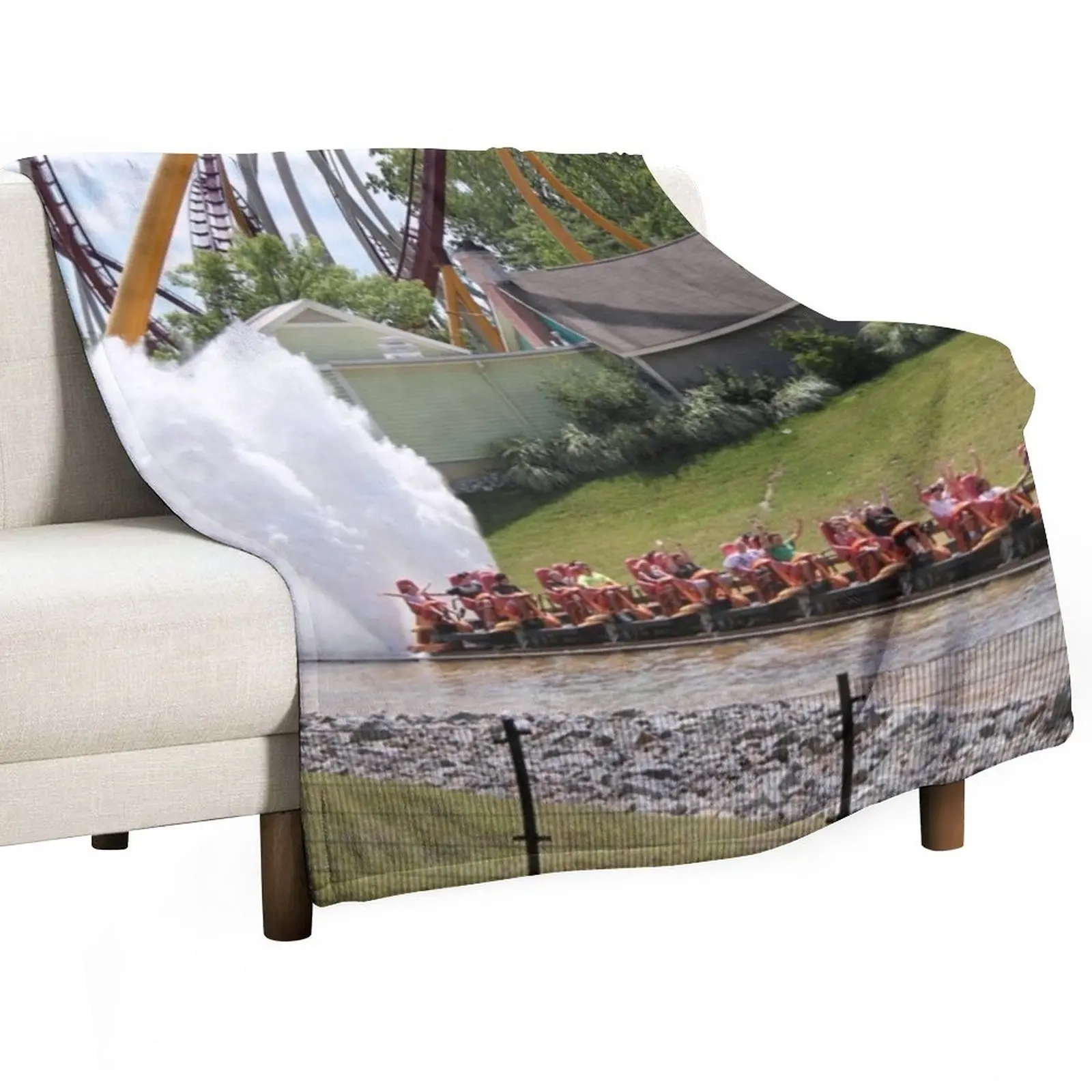 

New Splashdown Throw Blanket Blanket For Sofa Custom Blanket Dorm Room Essentials