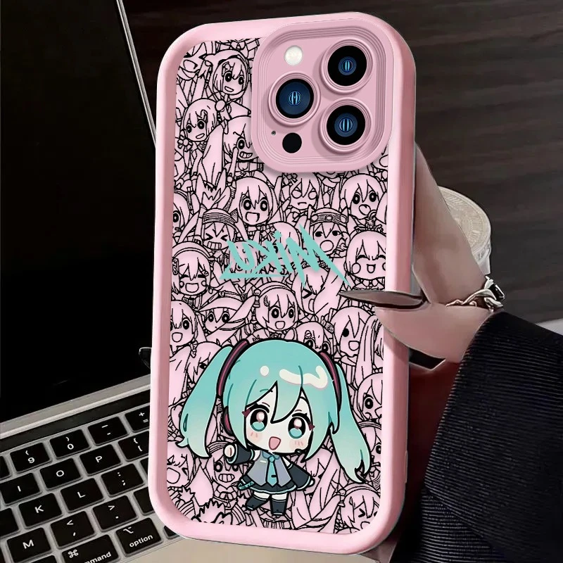 Kawaii Miku Soft Phone Case - Cute & Stylish Protective Cover