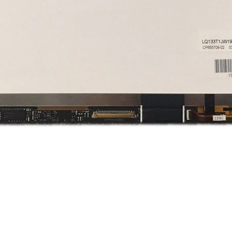 LQ133T1JW19 13.3 인치 QHD 72% 컬러 40 핀 EDP, 2560x1440 디스플레이 패널 LCD 화면