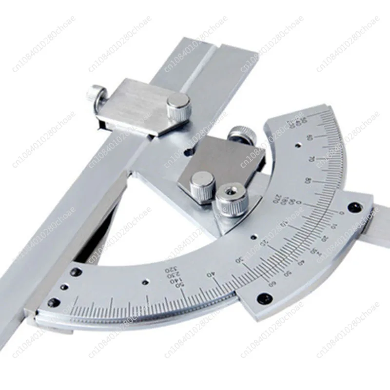 Hi-quality Carbon Steel Universal Bevel Protractor 0-320 Degree Accuracy Angle M
