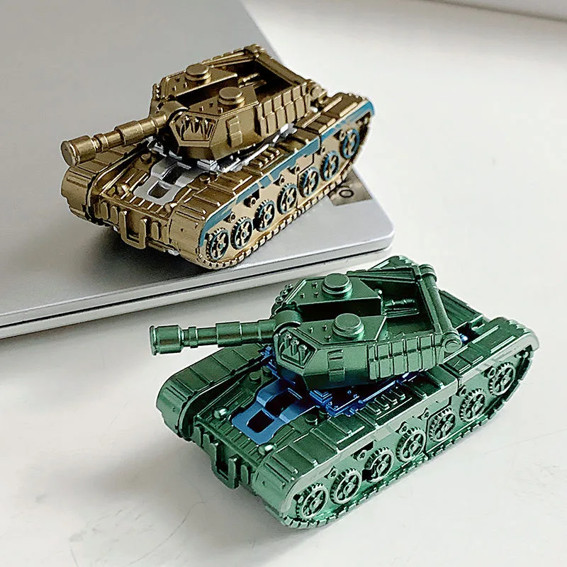 New Deformation Tank Robot Children's Toy Car Creative Mecha Simulation Spinning Toy Transformers Megatron Robot Toy - 3