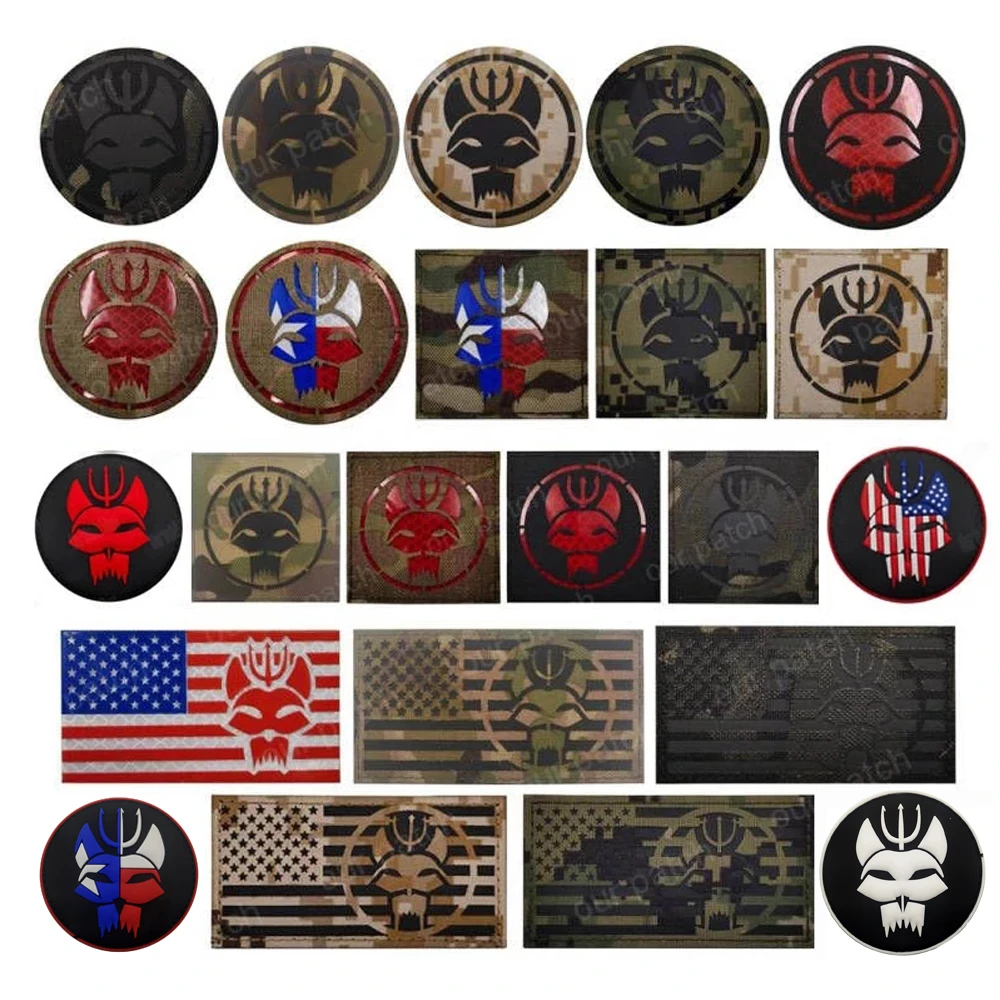IR Infrared Reflective Multicam Patches Tactical CP Desert Camo Sand