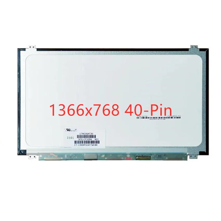 Display LCD 15.6 Pollici HD 1366x768 - Pannello Sostitutivo Compatibile LP156WH3 Modelli 40pin - Foto 14