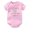 New Hand Picked For Earth By My Great Grandparents in Heaven Baby Rompers Boys Girls Bodysuits Clothes Baby Shower Gift 5