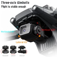 Nouveau Drone professionnel L600 Pro MAX 4K avec caméra HD 8K, GPS à cardan à 3 axes, pour éviter les obstacles, 5G WIFI FPV RC, jouet quadrirotor 3