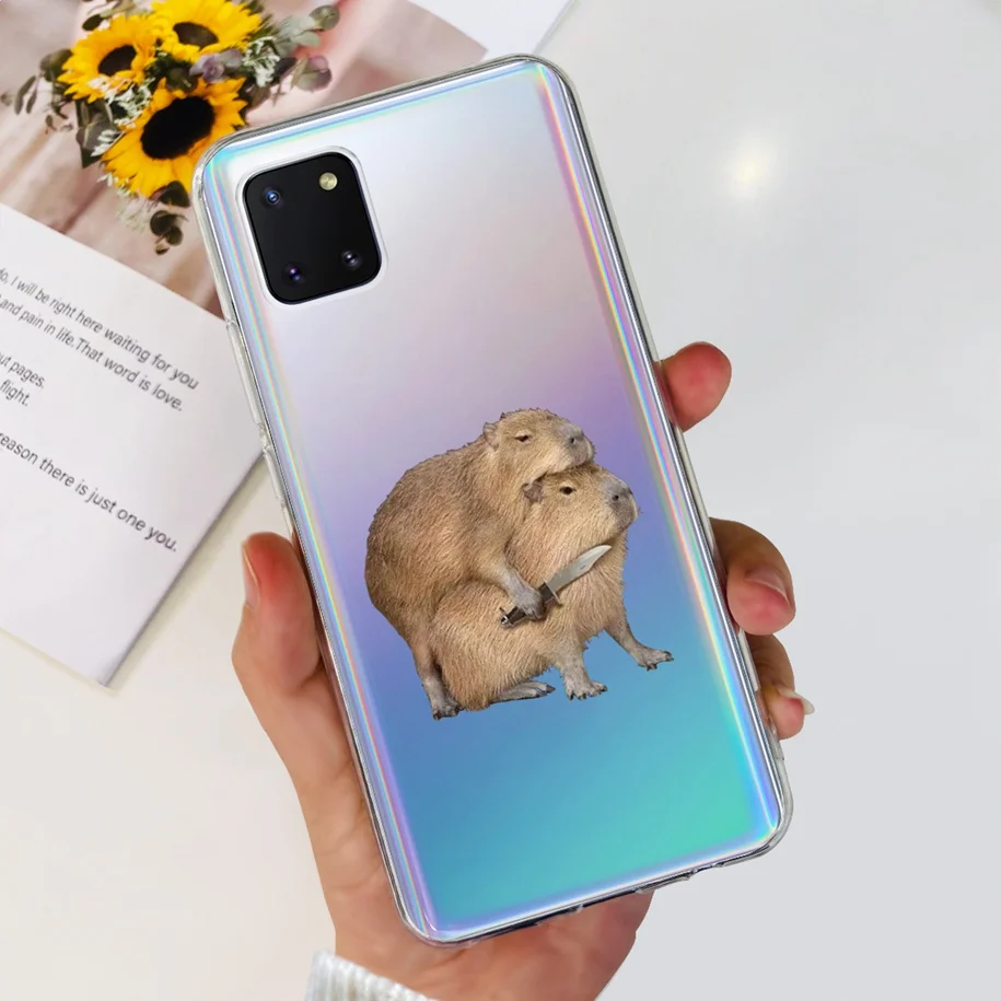 Cute Butterfly Slim Clear Silicone Phone Case Cover