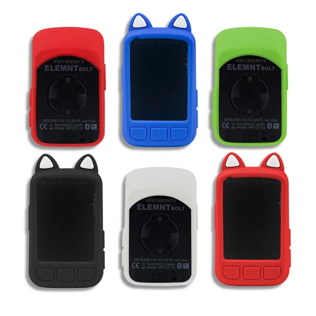 Bike Computer Silicone Case Protector Cover For Wahoo Elemnt Bolt V2 GPS  Bicycle Computer Wireless GPS