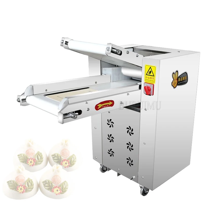 

Automatic Flour Dough Flatten Kneading Pressing Machine Tortilla Pizza Bread Roller Presser Sheeter