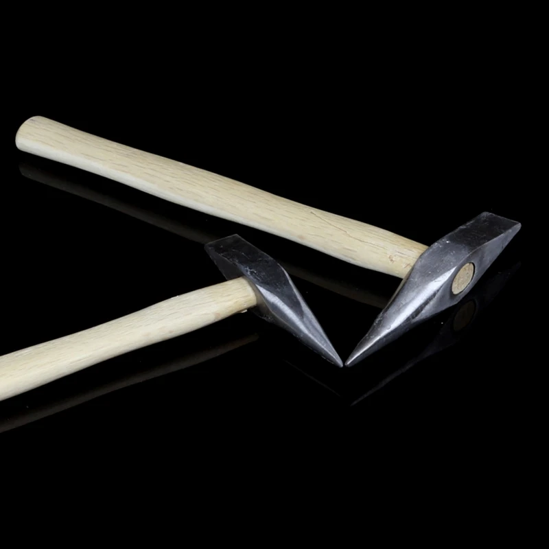 Welding Hammer Multifunctional Slag Removal Tool Welding Chipping Hammer With Wooden Handle Construction Car Maintenance