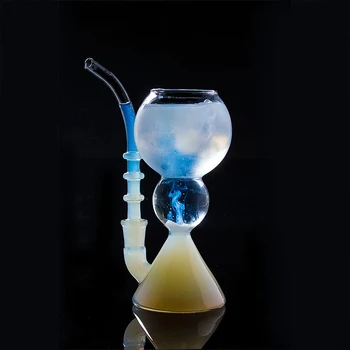 Inmeet Absinthe Glass with Straw, High Borosilicate Heat-Resistant Cocktail Cup 1