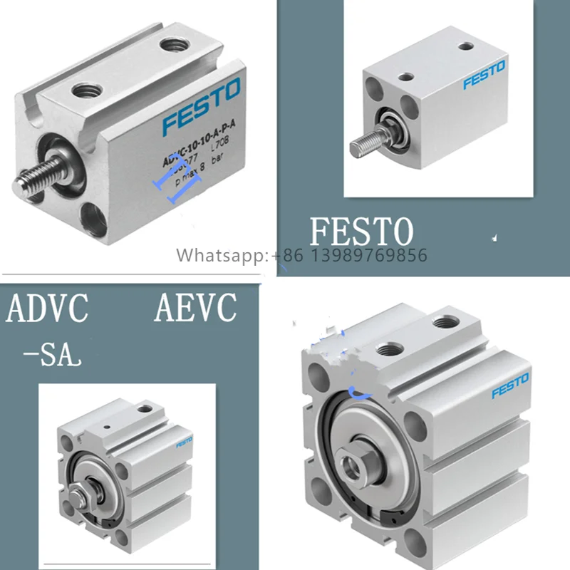 

FESTO AEVC-12-5-I-P-SA short stroke PNEUMATIC cylinder