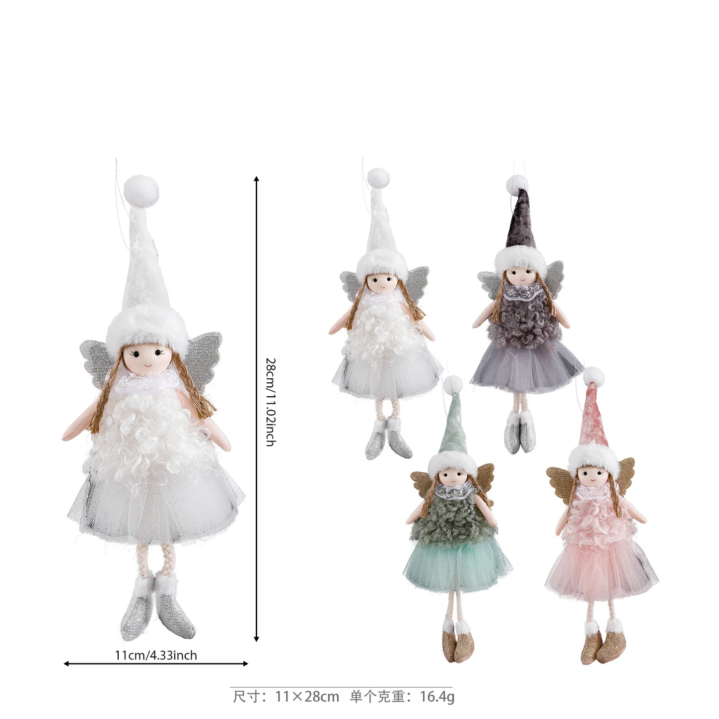 Christmas Decorations Christmas Angel Doll Pendant Merry Christmas Decorations For Home Navidad Kerst Natal Noel Xmas Tree Ornaments Supplies