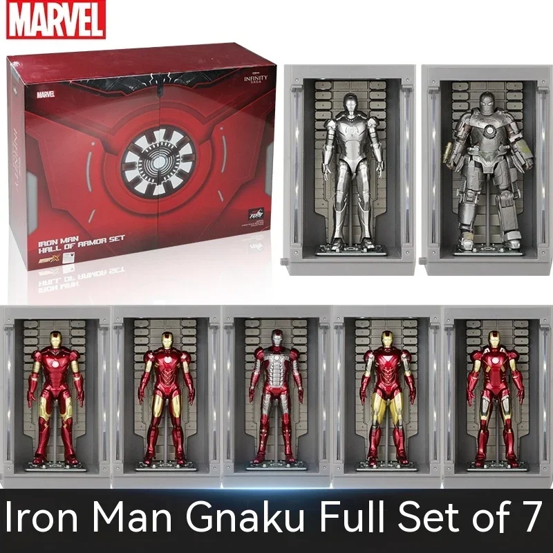 

Genuine Zd Toys Marvel Iron Man Mk39 Whiplash Mark2 1/10 Anime Action Figure Collection Model Room Decoration Toy Robot Toy Gift