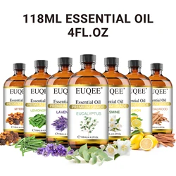 Aromatherapy Oil Blend - 118ml of Lavender, Vanilla, Peppermint, Eucalyptus, Sandalwood, Rose, Lemon, and Cinnamon Essential Oils - 118ml