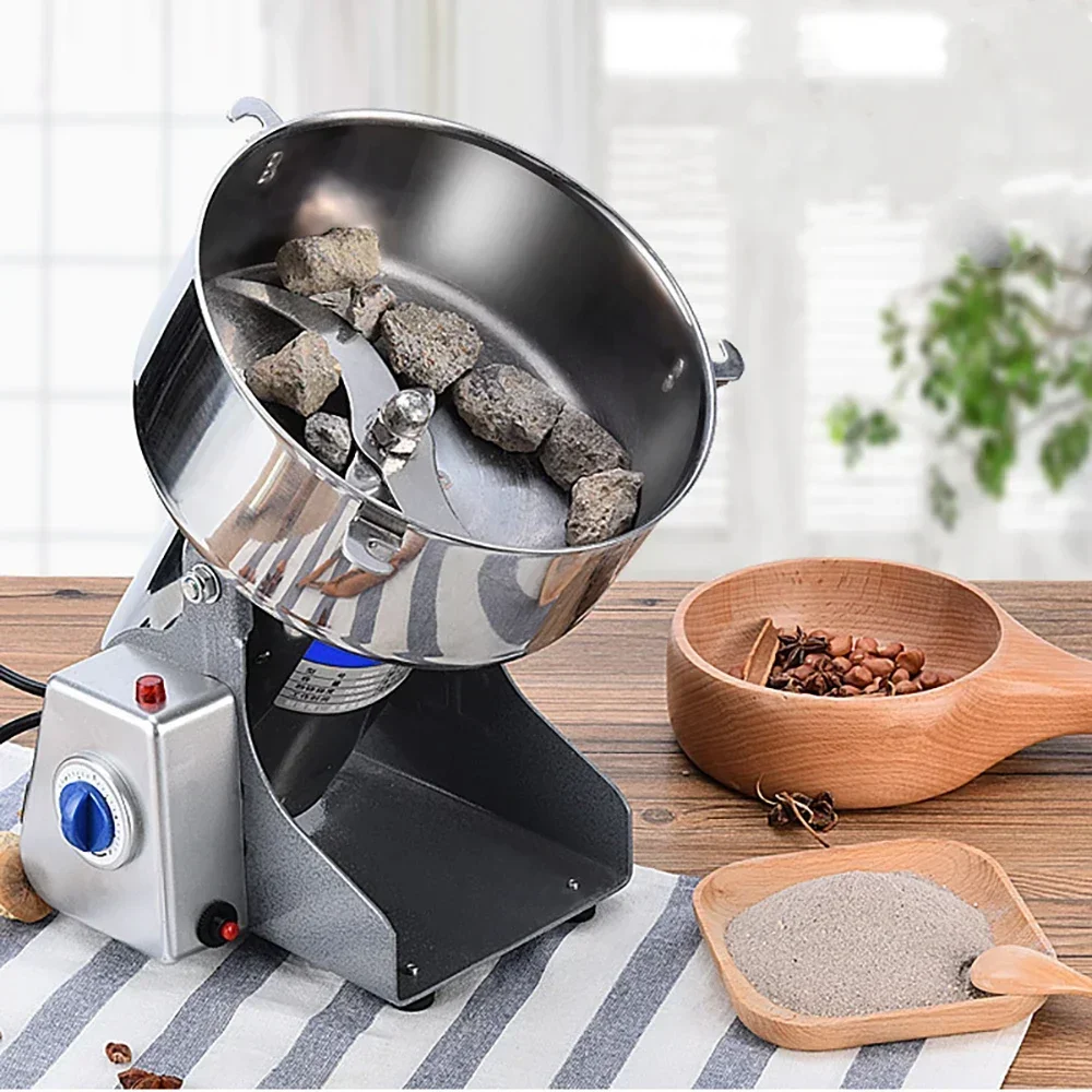 1000G Grinder Machine Grains Electric Herbal Coffee Powder Miller Dry Food High Speed Intelligent Spices Cereals Crusher 3