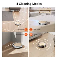 Robot aspirateur et serpillière ILIFE V5s Ultra, aspiration 4000 Pa, contrôle par application/télécommande, création de cartes, programmation des nettoyages 5