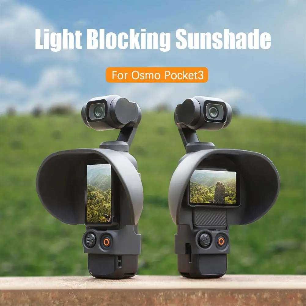 

Camera Screen Hood Display Cover Sunshield For DJI Osmo Pocket 3 Light Blocking Sunshade Gimbal Camera Accessories K7N5