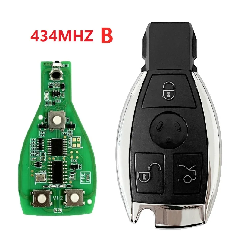 CN002101 BGA 315/434MHZ 3/3+1 Button Smart Remote Key Fob for A C E S Class GLK GLA W204 W212 W205 10