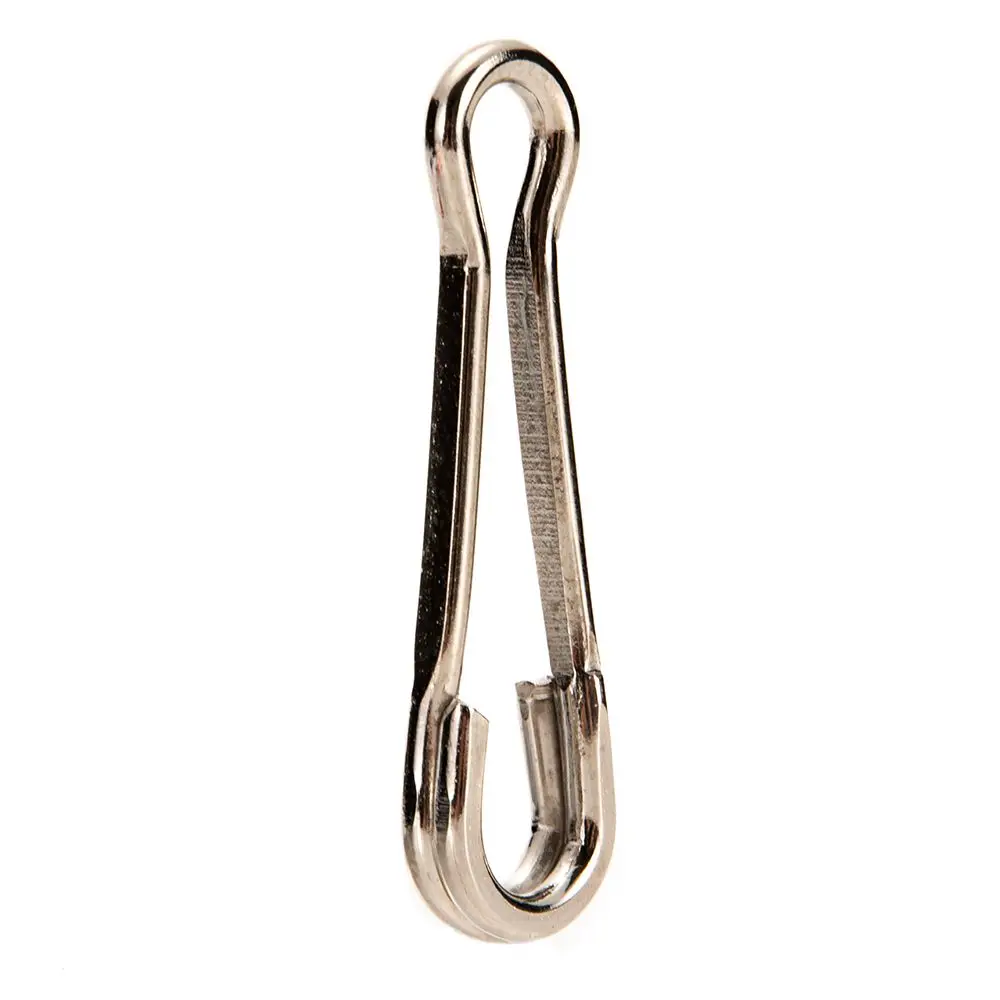 20 stücke Hohe Edelstahl Angeln Stecker Locken Snap Haken Fastlock Barrel Swivel Sicherheit Fisch Zubehör Feeder Ring Karpfen Werkzeug – Detail 5