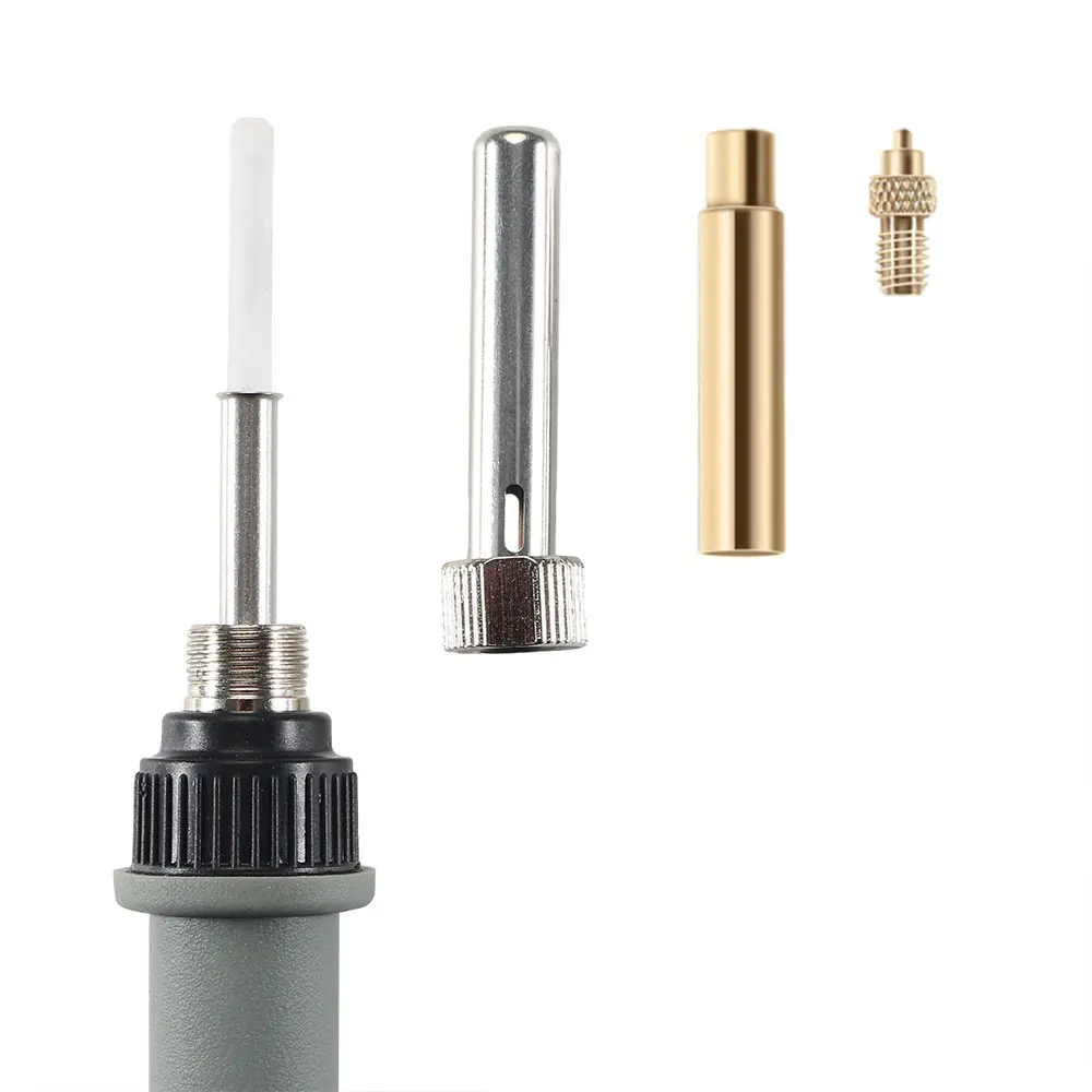 Latão Calor Inserir Porca Ponta de Ferro Embutido Kit Ferramenta de Inserção Quente para Peças de Impressora 3d Solda de Plástico Ponta m2 m3 m4 m5 m6 m8 - Imagem 3