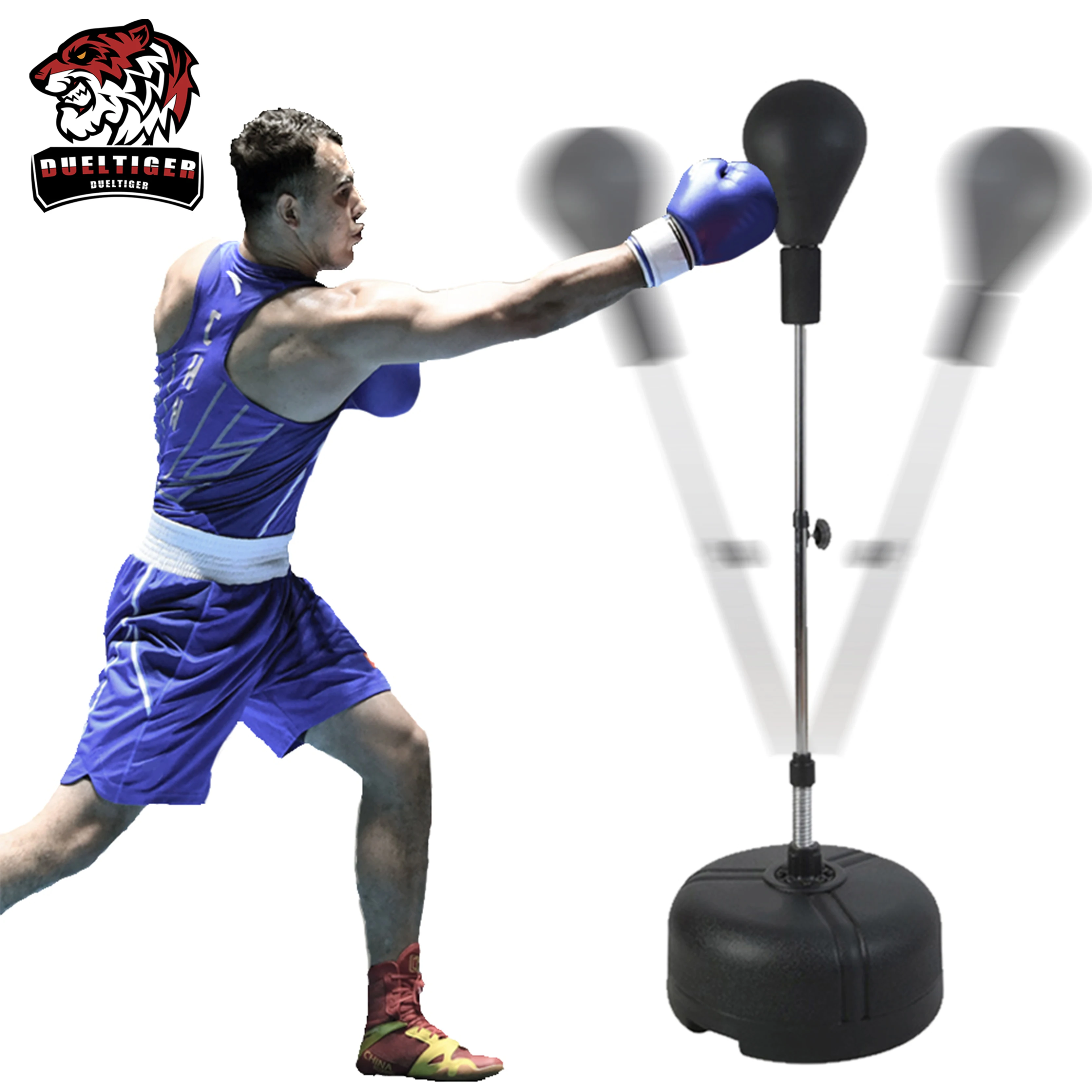 New Vertical Boxing Reflex Ball Boxing Speed Ball Training Response Target Household Punching Bag Parent Child Training Gift