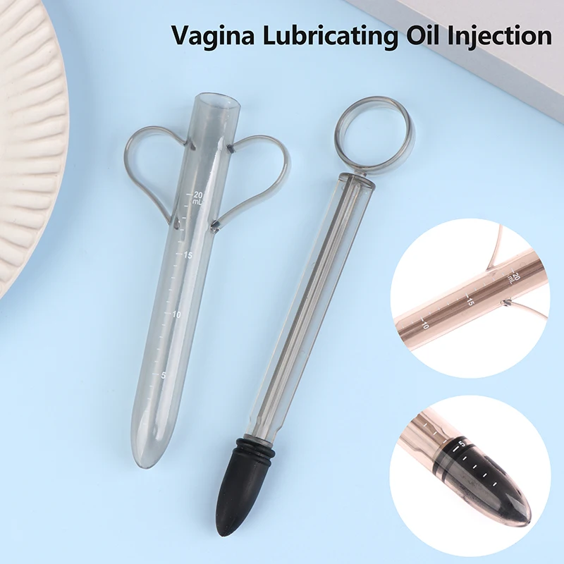Lubricant Injector 10ml Anal Catheter Sex Toys For Men Women Inject Lubricants Oil Launcher Anal Clean Lubricant Tool