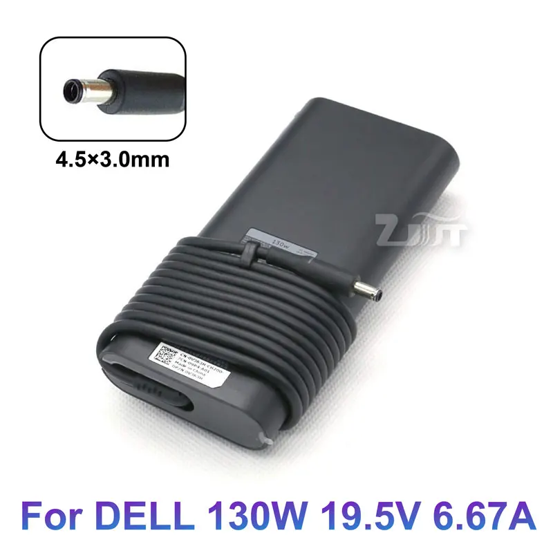 Chargeur 130W Pour Dell XPS 15 (9570, 9550, 9560, 9530, 7590) Et Precision - Neuf