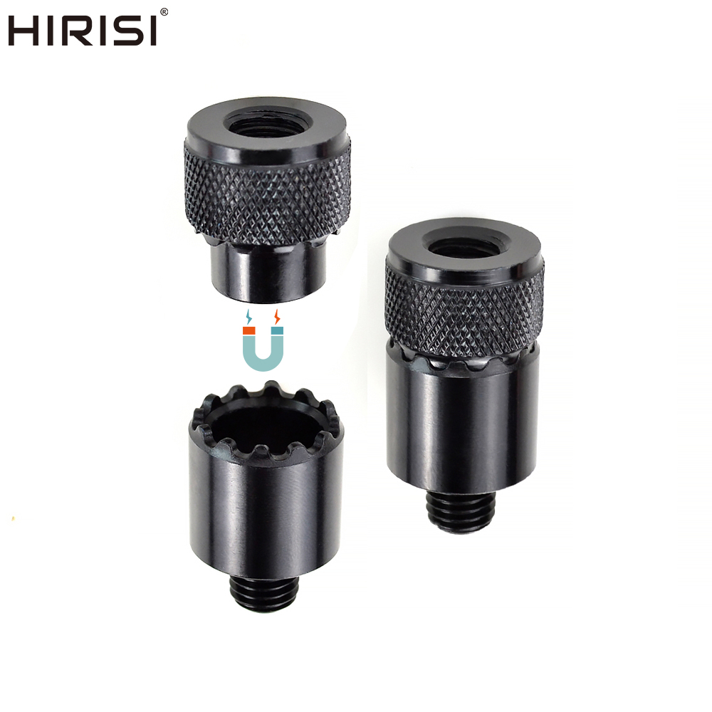 Hirisi 4pcs Carp Fishing Quick Change Connector Carp Fishing Adaptor Aluminium For Fishing Alarms Rod Pod Fishing Tackle  AQ210