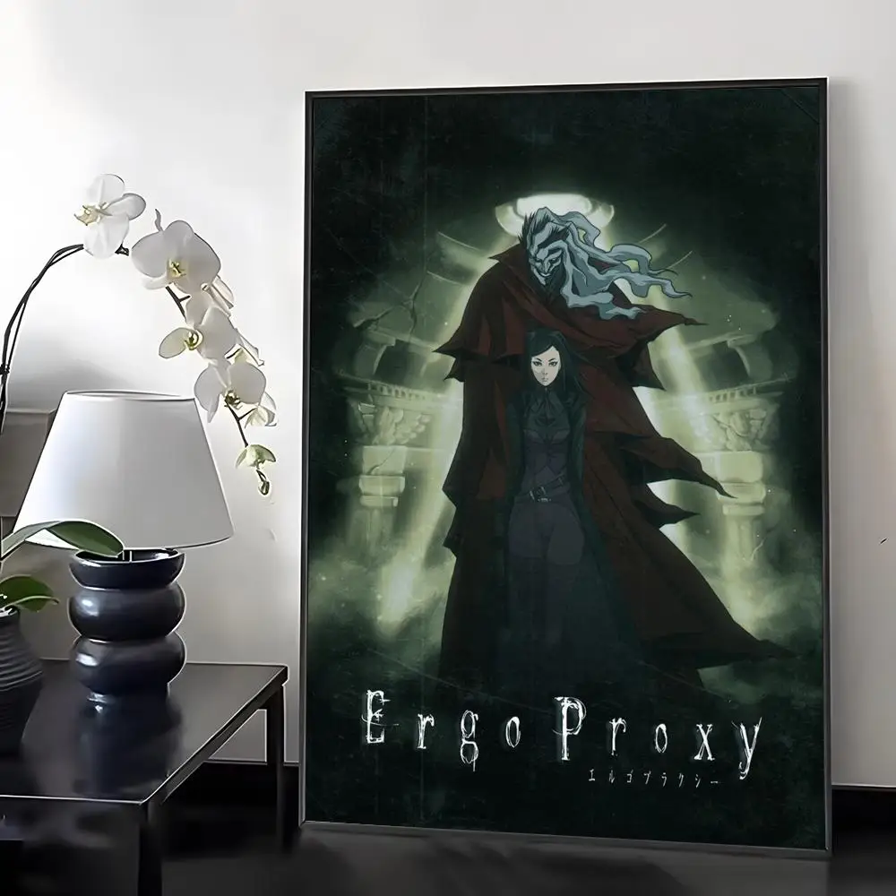 Cyberpunk Anime E-Ergo Proxy Poster - Stylish Wall Art