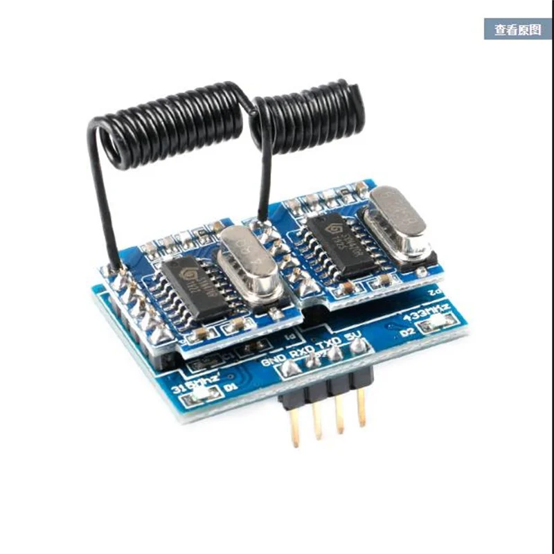 

Dual Frequency Decoding Module RF Wireless Remote Control Switch 315/433Mhz Microcontroller RF34B