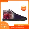 Supernatural Winchester Bros Horror Anime Cartoon Casual Cloth Shoes High Top Comfortable Breathable 3D Print Men Women Sneakers 4