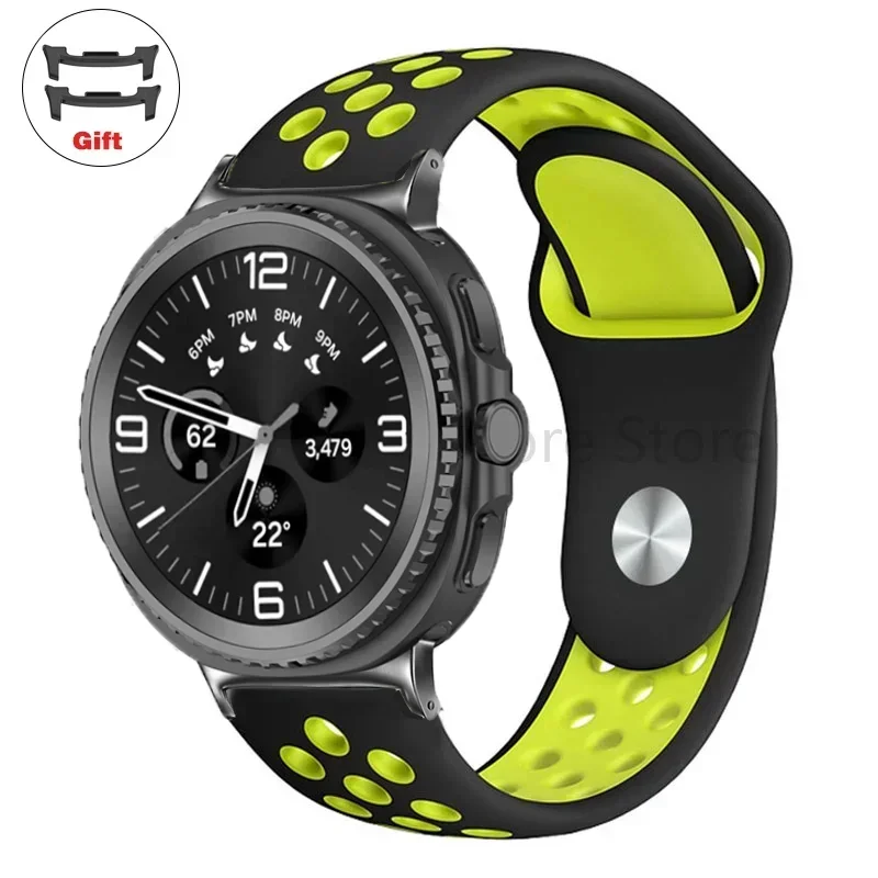 Adjustable Silicone Sport Strap for Smartwatch - Classic Watchband Accessory