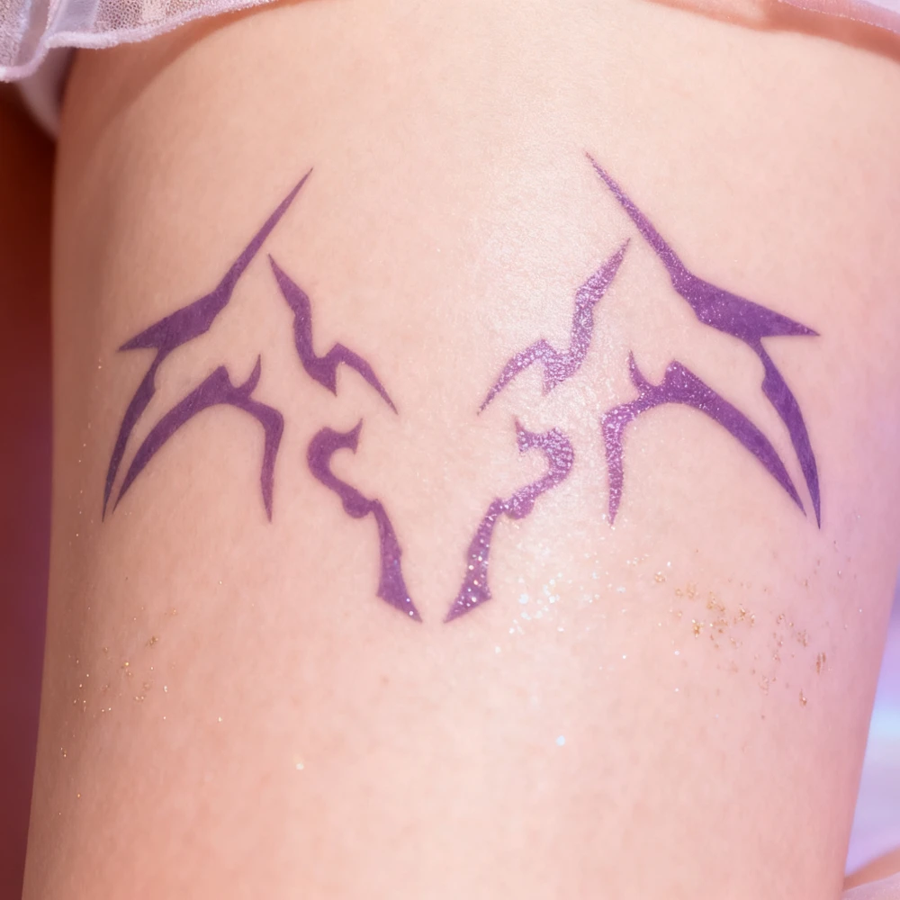 زي رومي، ملصق وشم، كوسبلاي للنساء، وشم مؤقت، KPop...