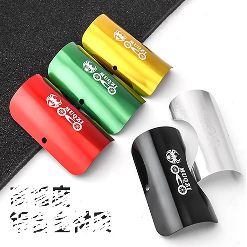 Alloy Bicycle Frame Protector Pads Folding Bike Bottom Bracket Sticker