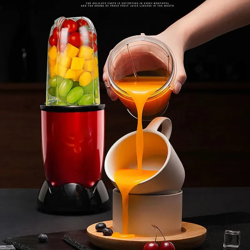 250W Duty Commercial Grade Blender Mixer Juicer High Power Food Processor Ice Smoothie Bar Fruit Blender Juice Crusher 6