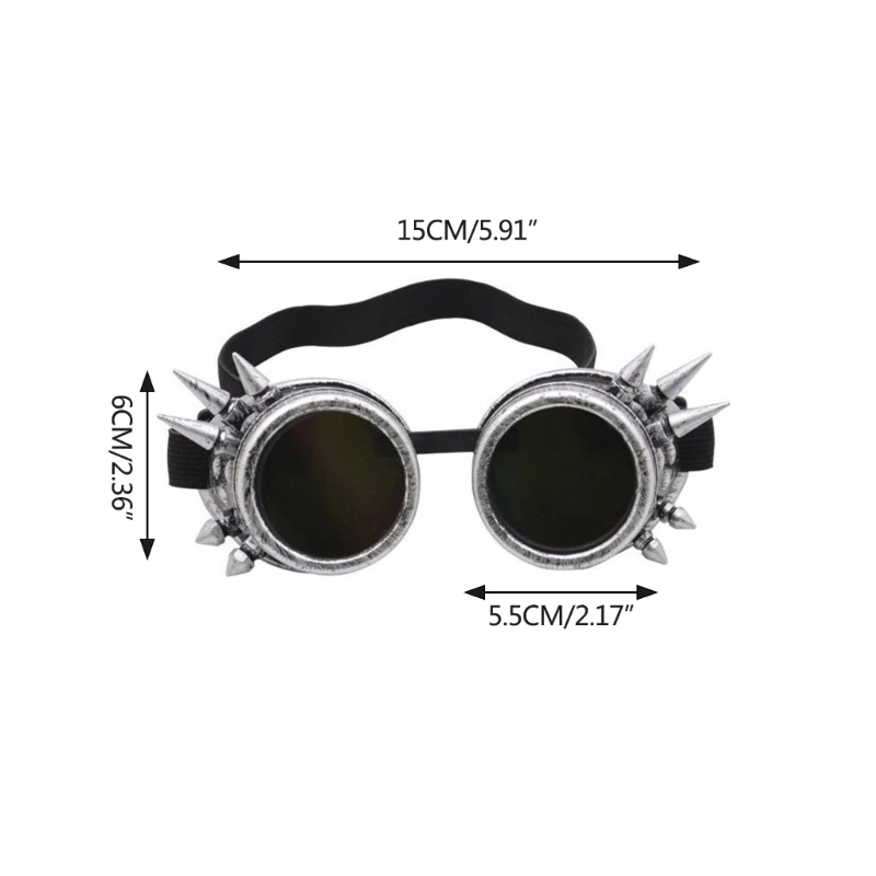 

Fashion Sunglasses Vintage Steampunk Goggles Punk Glasses Cosplay Eyewear