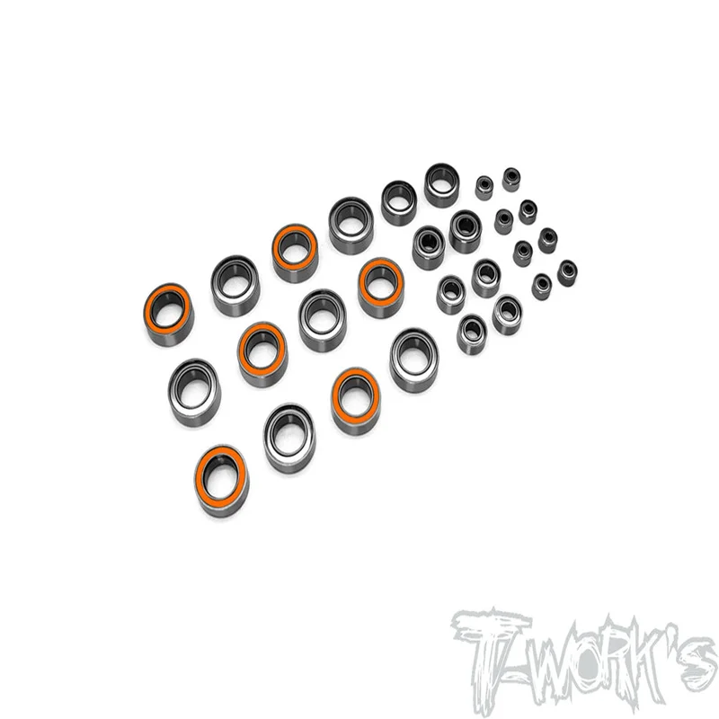 Originale T Works Bbs-A800Mmx Set Di Cuscinetti A Sfera Di Precisione (Per Awesomatix A800Mmx ) 28 Pezzi.