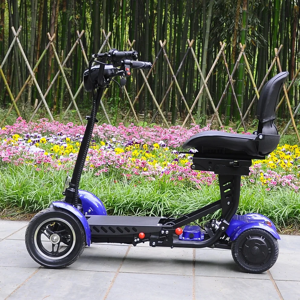 S348df7abeb674d8cbd27944936015bbcH 10-inch Electric Scooter Promotion Elderly 36V, 250W Dual Motor Foldable Mobility Scooters 4 Wheels With Large Armrest Max Speed18 Mallzona