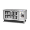 ZK hot air circulation light wave disinfection cabinet workbench Commercial kitchen stainless steel workbench 1
