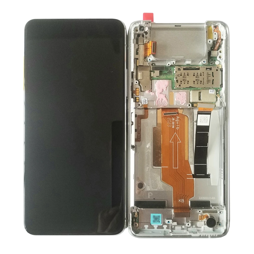 AMOLED For Asus Zenfone 7 Pro ZS671KS I002DD LCD Touch Screen Digitizer Assembly For Asus Zenfone7 ZS670KS I002D LCD