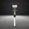 52CC T Post Driver Piledriver 2 Stroke Pile Driver Hammer Fence Post Driver Single Cylinder Air-Cooling w/ 3 Post Driving Head 6