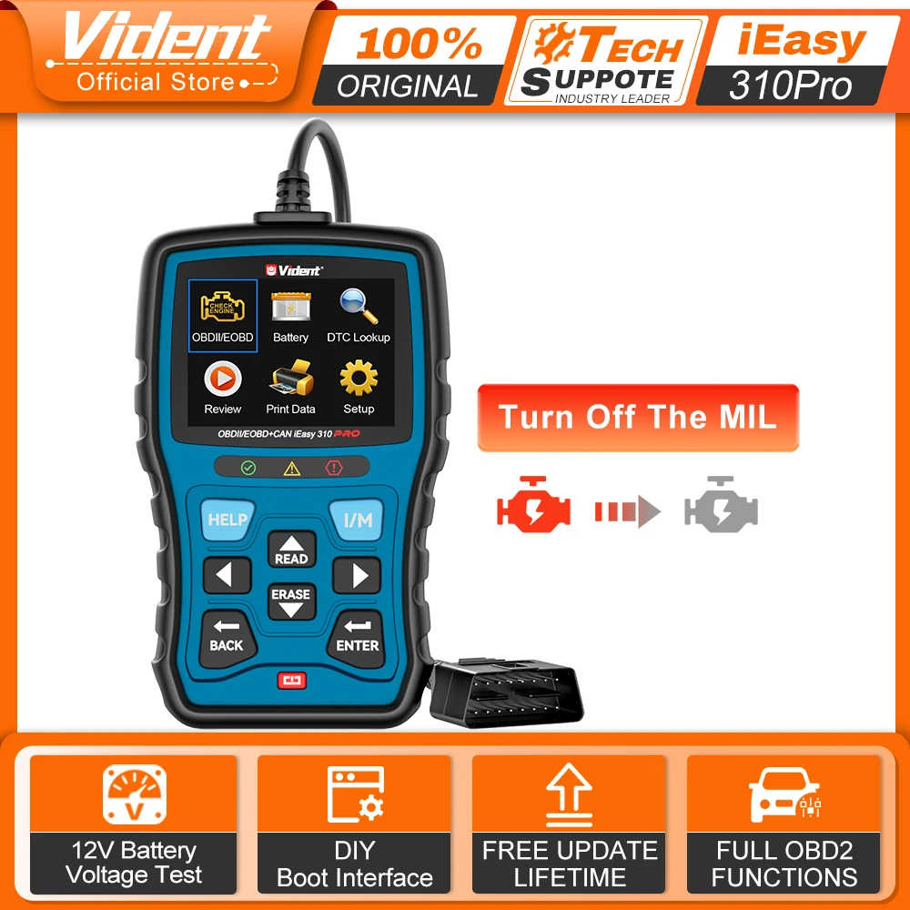 VidentiEasy310ProOBD2ScannerCheckEngineLightCodeReader