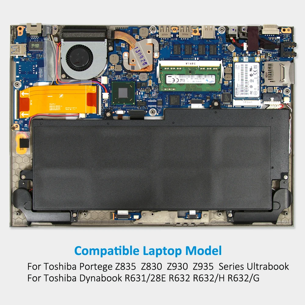 Фото Аккумулятор KingSener для ноутбука Toshiba Portege Z830 Z835 Z930 Z935, 14,8 в, 3060 мАч №5