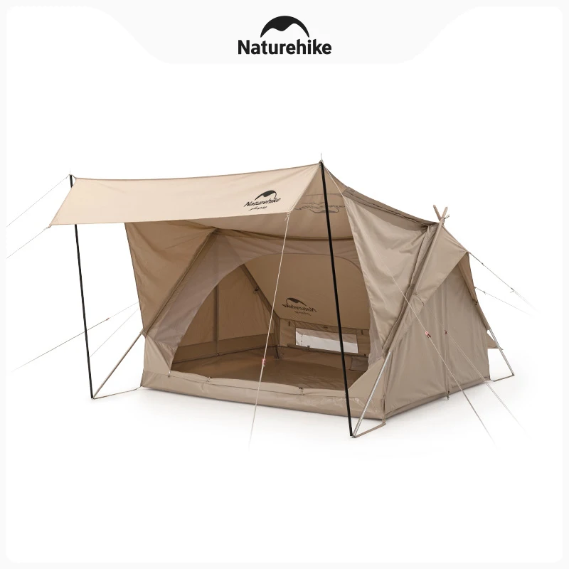 Naturehike　日本未発売　キャンプ　コットン　テント Extend4.8 Naturehike EXtend4.8 ロッジテント A型フレームテント 綿布テント 2~3