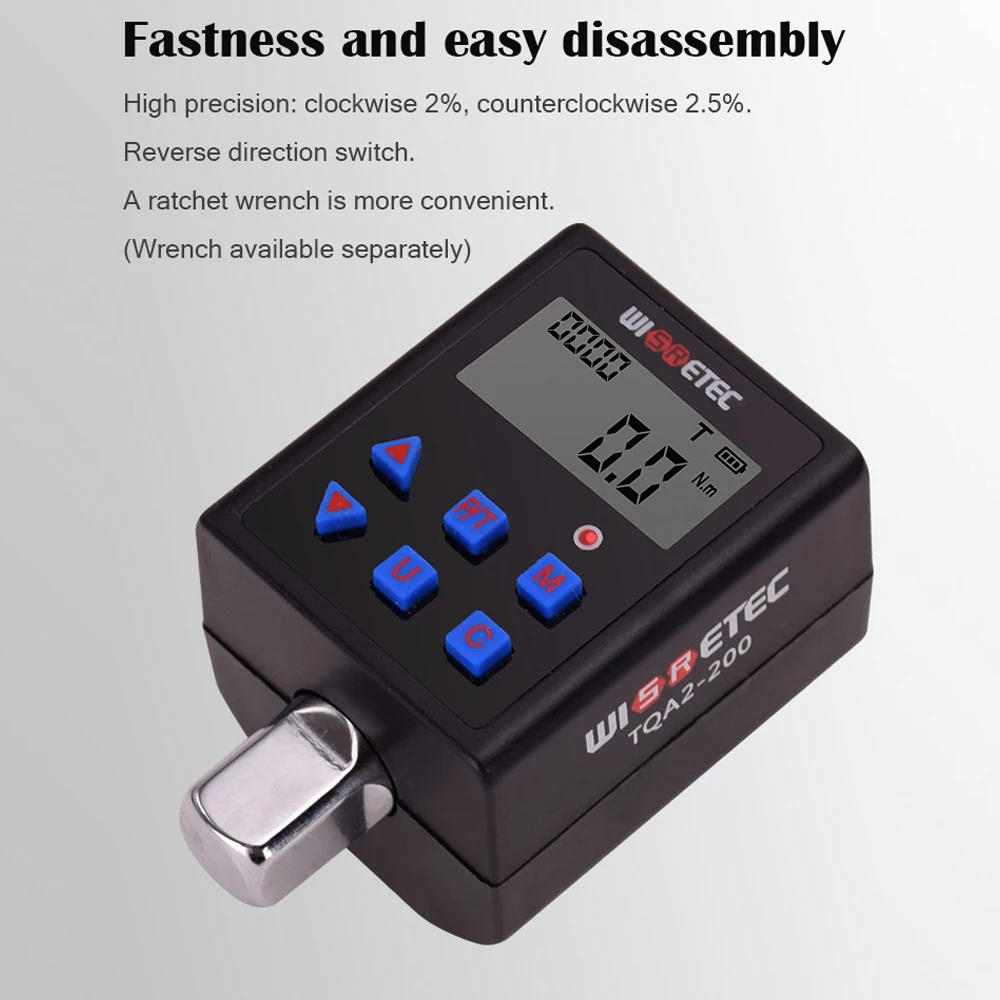 DigitalTorqueMeter03340NmAdjustableTorqueMeterAdapter 